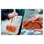 Sunglasses Eyewear Case Artificial Leather Cover (Pack of 2/4/6)