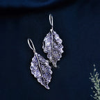Premium Jaipuri Oxidized Set Of 9 Earrings in Elite Wooden Box